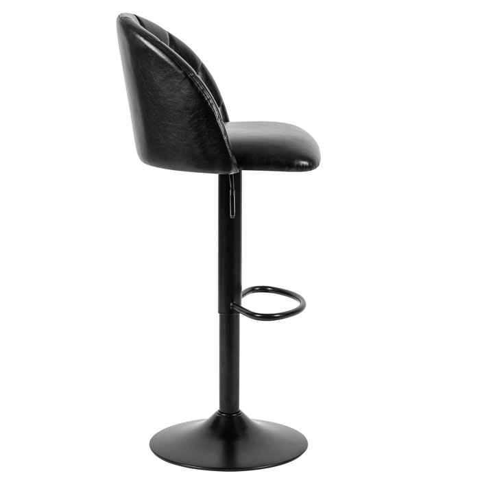 17 Stories Chalemet Swivel Adjustable Height Bar Stool Wayfair